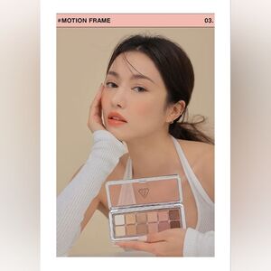 3CE Motion Frame Korea Purchased Eyeshadow Palette As Seen On Instagram